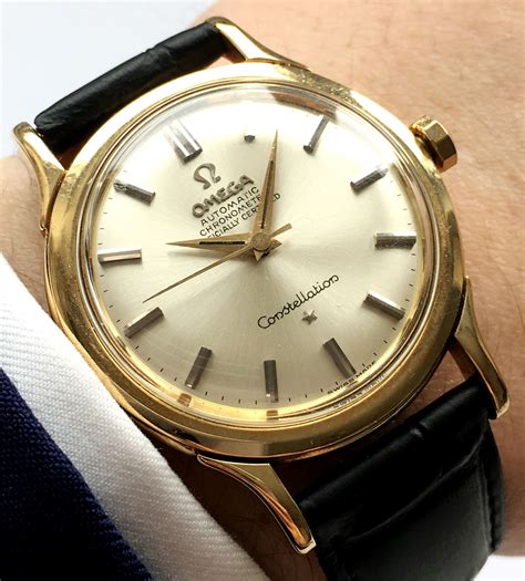 men's omega constellation watch|vintage Omega Constellation watches 1960s.